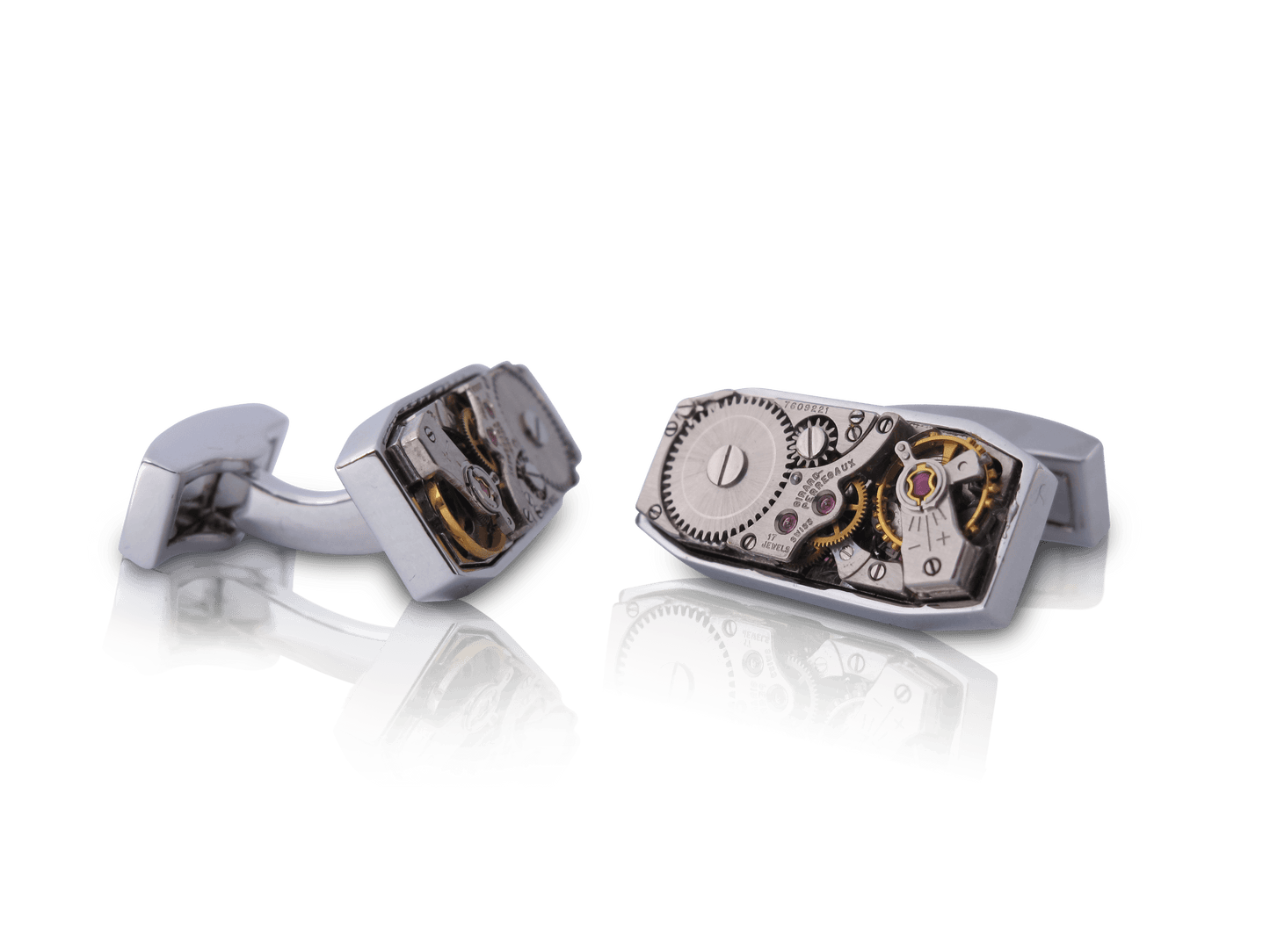 Boutons de manchette Girard Perregaux - Les Accessoires de Georges 