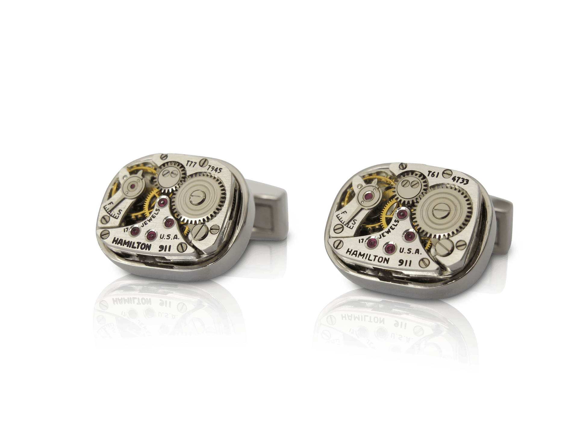 Boutons de manchette HAMILTON - Les Accessoires de Georges 