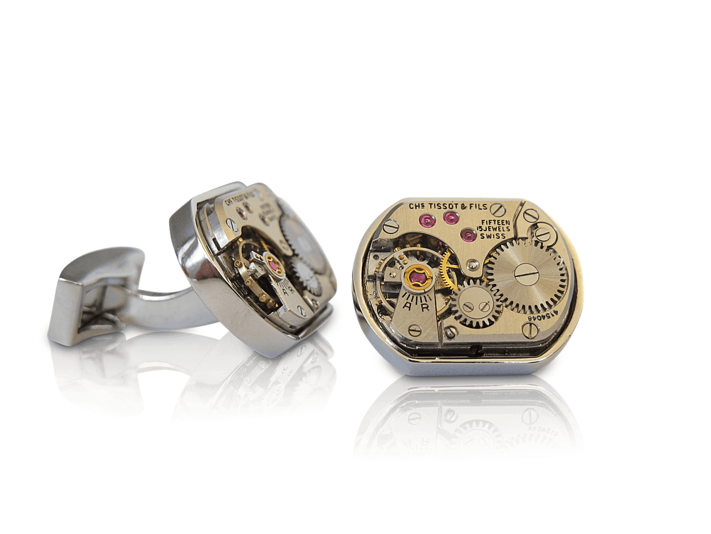 Boutons de manchette TISSOT - Les Accessoires de Georges 